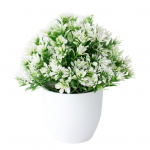 Kunstlilled Realistlik simuleeritud plastist kunstlik potilill kodukaunistuseks roosa punane v&auml;rv