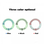 Auto s&uuml;&uuml;tel&uuml;liti kaane helendav v&otilde;tmehoidja augu katte kleebis sinine