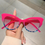 polariseerimata kassisilm Vintage p&auml;ikeseprillid Naiste isiksus Kolmnurk kassisilm Vintage mood gradient p&auml;ikeseprillid Naiste retropeegel &otilde;ues varjud