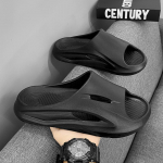 mood Comwarm Meeste Sussid Hele paksu p&otilde;hjaga EVA sandaalid Unisex Mood Rannajalatsid Pehmed &Otilde;&otilde;nsad sandaalid Meeste Suvised Tossud 36-37 must