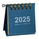 2025. aasta mini-lauakalender P&ouml;&ouml;ratav lauakalender Igap&auml;evane ajakava kodukooli kontori lauakaunistuse korraldamiseks valge