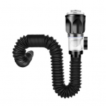 Laiendatav valamu &auml;ravoolutoru sisseehitatud ummistusvastase korgiga Universaalne lihtsa paigaldusega lekkekindel vannitoavalamu B