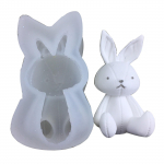 3D-loomakujuline k&uuml;&uuml;nla silikoonvorm k&auml;sitsi valmistatud k&uuml;&uuml;nla kaunistuste jaoks. A