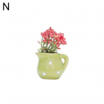 1 tk kunstlik taime lilleline bonsai mudel nukumaja miniatuurne maastikukaunistus N