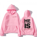 Eminem Slim Shady Kapuutsiga dressipluusid Pikkade varrukatega Meeste Naiste Kapuutsiga Pusad Fliisist Unisex Pulloverid M roosa