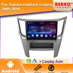 Navigatsioon GPS Android Auto Subaru Outback 4 Legacy 5 2009-2014 jaoks Carplay Auto Videom&auml;ngija 2din DVD Multimeedia Peaseade 2K BT 4 core 1GB+32GB carplay