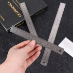 3 tk roostevabast terasest joonlaud insenerikooli kontorisse 15 cm / 20 cm / 30 cm