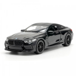 1/32 BMW M8 IM Superauto Sulam Diecastid ja M&auml;ngus&otilde;idukid Metallist M&auml;nguauto Mudel Heli ja Valgusega Kollektsioon Laste M&auml;nguasi must