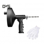 Kanalisatsioon ummistuse eemaldaja K&ouml;&ouml;k Vann Vannituba Lihtne kasutada Paindlik terastraadist &auml;ravoolutoru t&ouml;&ouml;riist Tugev vedru terastraadi &auml;ravoolupuhasti 3M must