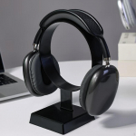 K&otilde;rvaklappide hoidik Juuksepaela alus, lihtne kokkupanek, l&auml;bipaistev stabiilne tugi, peakatete nagi, juuste hoidmine must