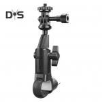 Jalgratta juhtraua tegevuskaamera kinnitus Insta 360 X2 X3 X4 360 kraadi p&ouml;&ouml;ratava mootorratta ratta k&auml;epideme k&auml;epideme spordikaamera kronsteinile must