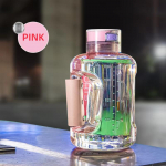 1500ML Vesinikurikka Vee Generaator Leeliseline Energiaklaasist Pudel Anioonivee Ionisaator Anti USB H2 Tervislik Nutikas Tass roosa