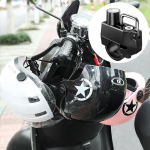 Mootorratta kiivri luku juhtraud, 7/8 22-28 mm toruga vargusvastane turvalukk