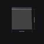 100 tk plastikust t&otilde;mblukuga kotid, l&auml;bipaistev pol&uuml;st&uuml;reenkott, taassuletavad lukuga kotid, sobivad suupistete, p&auml;hklite, seemnete, kommide, toiduainete s&auml;ilituspakendi kotid 4*6cm