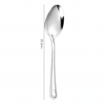 Roostevabast terasest kurn lusikas k&ouml;&ouml;gikurn lusikas lusikas filter kurn toidukulp perforeeritud s&otilde;elkurn soup spoon