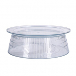 Mikrolaineahju pritsmete toidukate, l&auml;bipaistev virnastatav BPA-vaba toidukvaliteediga plastikust laud termon&otilde;ude tolmukatete kaitse, k&ouml;&ouml;gitarvikud 1pc puhas