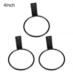 3 tk lillepotihoidja r&otilde;ngad, k&otilde;rge vastupidavus, roostekindel sepistatud, vastupidav lillepoti kronsteini r&otilde;ngas kodu jaoks 4Inch