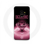 Coque Maniacase pour Samsung Galaxy S9 Plus blackpink diamond noir et rose