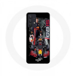 Coque Maniacase pour Samsung Galaxy A32 4G max verstappen renault sport red bull f1