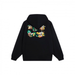 Li Ning X Pablo Ientile Koost&ouml;&ouml; Multikaprint Tikitud Pullover Huppar Meeste hupparid Must AWDT161-3 S