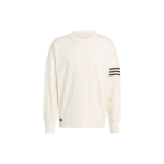 Adidas Originals Trefoil K&uuml;lgtriip &Uuml;mmargune kaelus Pikkade varrukatega Tr&uuml;kitud T-s&auml;rk Meeste Topid Beež HS1525 XXL white