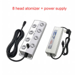 DC48V 8/10/12 peaga ultraheliniisutaja t&ouml;&ouml;stuslik pihusti maastiku aiapihustus udu generaator toiteallikaga udugeneraator 110V