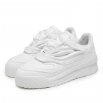 Moodsad tossud Vabaaja Meeste Pehme Tald Lauatossud Moodne Microfiber Nahk Hingav K&otilde;rgust Suurendav Tasane Platvorm Jooksutossud 39