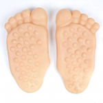 Disainer Paljajalu Sussid Naistele ja Meestele Varvastega Kingad Cosplay Lavarekvisiidid Kingad Naljakas Roheline Suurjalg L&otilde;bus Halloweeni Jalatsid Free size 27X13cm roheline