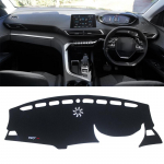 Peugeot 3008 5008 GT Hybrid 2016 2017 2018 2019 2020 2024 2024 2024 auto armatuurlaua p&auml;ikesevarju kate libisemisvastase mati tarvikud