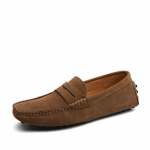 Fashion Plus 50 51 52 Kevad S&uuml;gis Mokassiinid Meeste Loaferid K&otilde;rge Kvaliteediga Ehtne Nahk Kingad Klassikalised Suede Lamedad Kerged S&otilde;idu 38 khaki