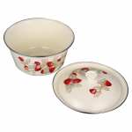 Emailiga valamu segamiskauss k&ouml;&ouml;gitarvikud Decor Vintage toidupoti hoiukoht kaanega