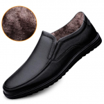 S&uuml;gistalvised meeste vabaajajalatsid Ehtsast nahast Slip On Loafers Meeste veekindlad mugavad platvormiga s&otilde;idujalatsid meestele 37 tumehall v&auml;rv