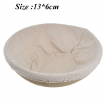 Mitmes suuruses naturaalsest rotangist fermentatsiooniga vitstest korv Maa taignast Prantsuse leiva massiproovekorv