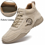 Meeste tossud vabaaja poolsaapad Talvise sooja Kvaliteetne &otilde;ues s&otilde;itmine Spordijalatsid Meeste tossud 45 beež