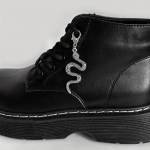 Punk Cool Skull Hand King Pandla isikup&auml;rastatud metallist madu Martin saapad Briti stiilis aksessuaarid Halloweeni kaunistused