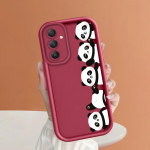 Pehme silikoonist ruudukujulise redeliga printimismustriga telefoni korpus T&auml;iskaanega kaamera p&otilde;rutuskindel kaitse kummist &uuml;mbris Samsungile Samsung Note 20 Ultra pruun