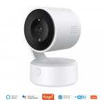 Tuya Wifi Siseruumides 5MP &Uuml;he puutega k&otilde;ne Beebimonitor Kahesuunaline k&otilde;ne Turvalisus IP-kaamera Videoj&auml;lgimine Juhtmevaba 4X suumkaamera 5MP No SD Card