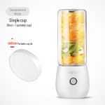 Kaasaskantav USB-laetav elektriline mahlapress puuviljade ja mahla jaoks Juice cup valge