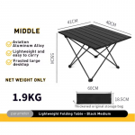 &Otilde;ues kokkupandav laud kaasaskantav telkimine pikniku munade rullimislaud matkamine matkamine kokkuklapitav laud v&auml;lilaud matkam&ouml;&ouml;bel