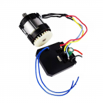 Juhtmeta elektriline kettsaag harjadeta mootori asendus 21V 14 hambaga v&auml;ike harjadeta mootor &uuml;he k&auml;e saag spetsiaalne mootor