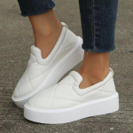 Madalad kingad Tossud Platvormkingad Naistele 2024 Daamide Vabaaja Libisevad Ruudulised Mokassiinid Suur Suurus 43 Vulkaniseeritud Kingad Zapatillas Mujer 36 valge
