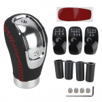 K&auml;iguvahetuse nupp 5/6 kiiruse k&auml;igukangi hoob manuaalk&auml;igukastiga auto PU nahk koos k&auml;igukangiga