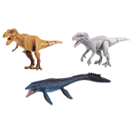 TAKARA TOMY Jurassic World Battle of Isla Nublar Animal Animal Dinosaurus Realistlik liikuv figuuriga m&auml;nguasi vanuses 3 ja vanemad l&auml;bib m&auml;nguasjade ohutusstandardid ST m&auml;rgi gray