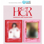 [Ettetellimine] (G)-IDLE MINNIE &ndash; mini 1. [HER] (Interneti-kasu) [NO POB] 2035C(RED) Ver.