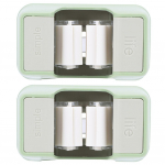 2 tk Vannitoa PunchFree tugev seinale kinnitatav pulk konks Mopi riidepuu hoiureiil(Roheline ) roheline