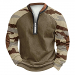 Meeste talvine pandlaga dressipluus Meeste tr&uuml;kitud meeste kampsun XXL