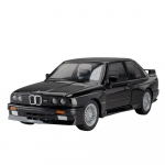 1/24 1988 BMW M3 Sulamist Autop Model Diecasts Metall Klassikalised Spordis&otilde;idukid Autop Mudel Simulatsioon Heli Valgus Laste M&auml;nguasjad Kingitus must