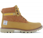 CAT Caterpillar Colorado 2.0 Harris Tweed Boots - Stiefel Leder Amber-Gold P111326 ORIGINAL EU 45 UK 11