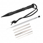 7 tk Paracordi &otilde;mblusn&otilde;el DIY roostevabast terasest Paracordi t&ouml;&ouml;riist Paracordi k&auml;ev&otilde;ru jaoks