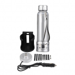 Auto elektriline veekeetja 12 V 24 V l&auml;bipaistev auto veekeetja 280 ml Suure mahutavusega kaasaskantav L h&otilde;be